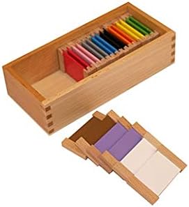 Boite de couleurs Motessori numéro 2