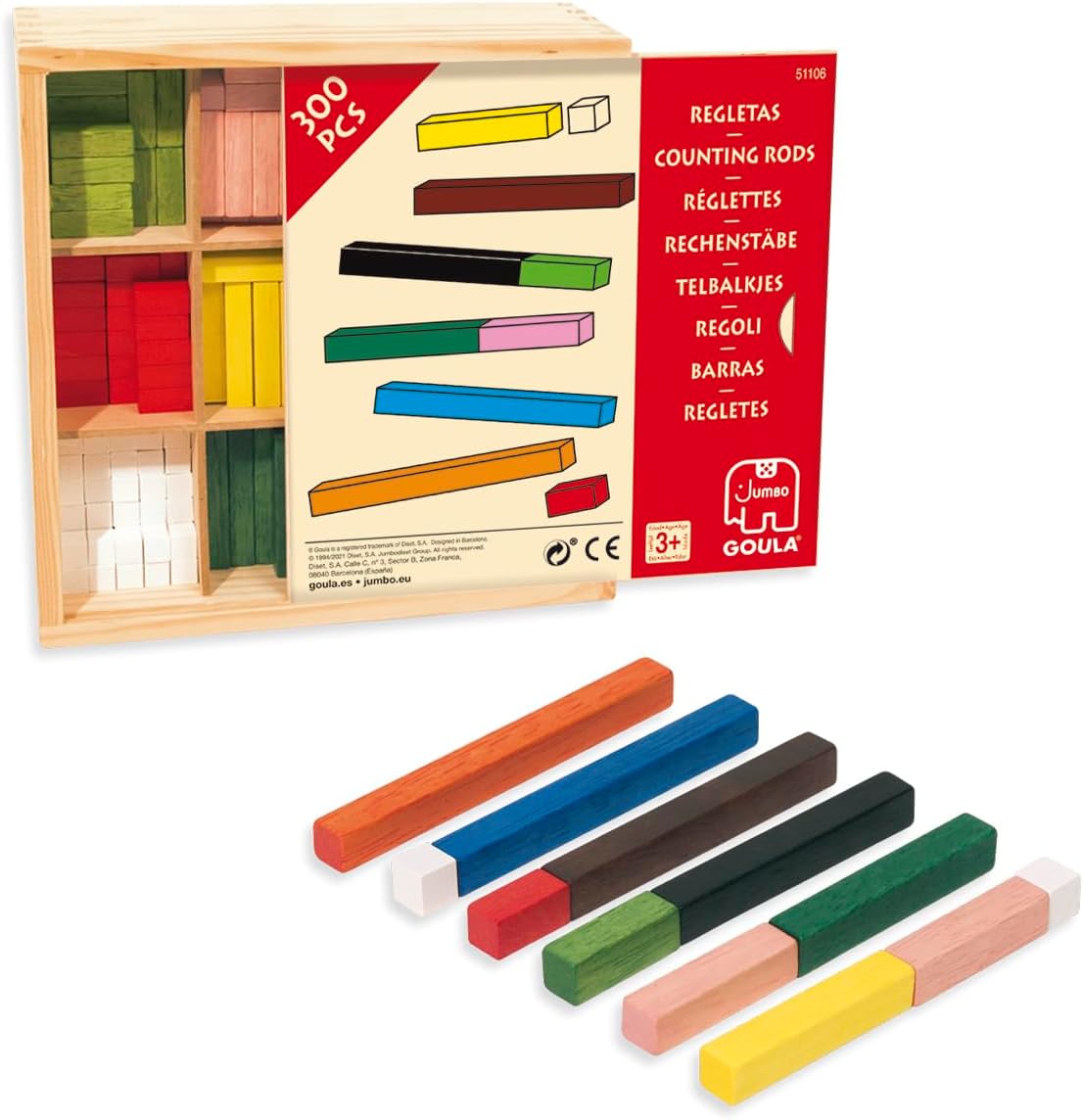 Règlettes en bois
