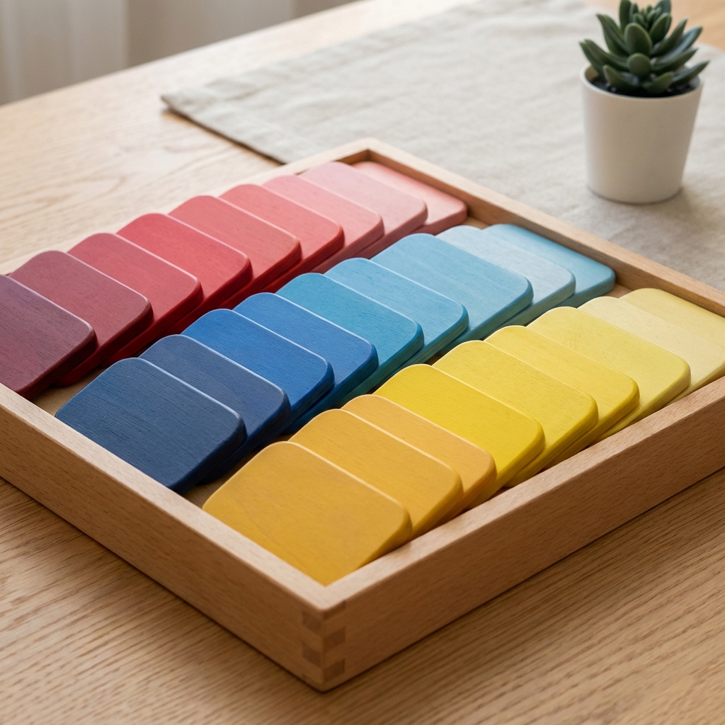 Les Boites de Couleurs : Developper le Sens Chromatique