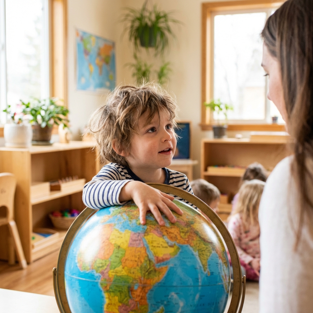 Le Globe Montessori : Guide Complet pour Explorer le Monde