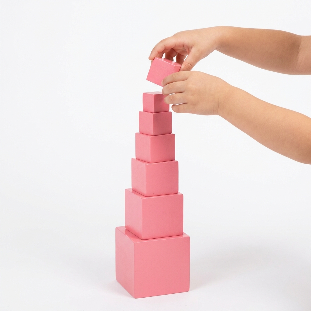 La Tour Rose Montessori : Bien Plus qu’un Simple Jeu de Construction